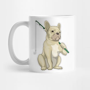 French Bulldog Fisher Fishing rod Fishing Mug